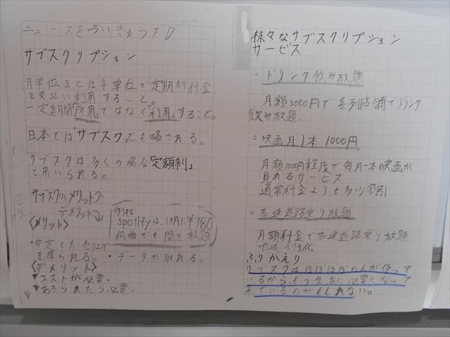 掲示の様子２