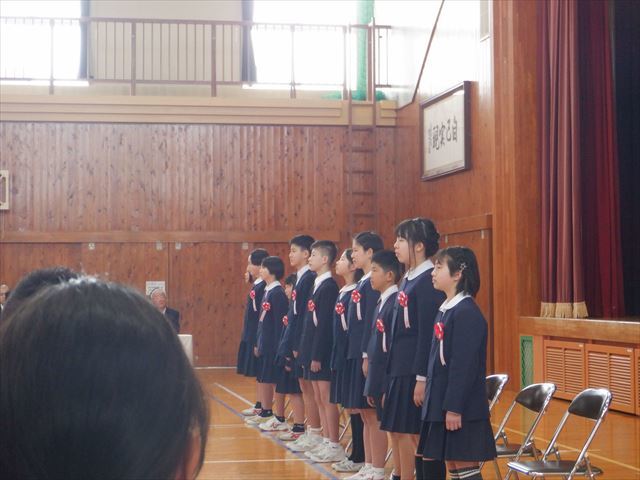 式の様子２