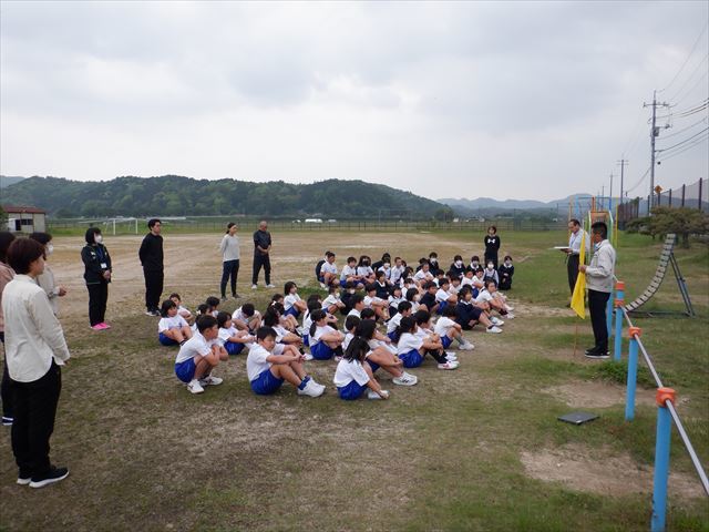 避難訓練の様子