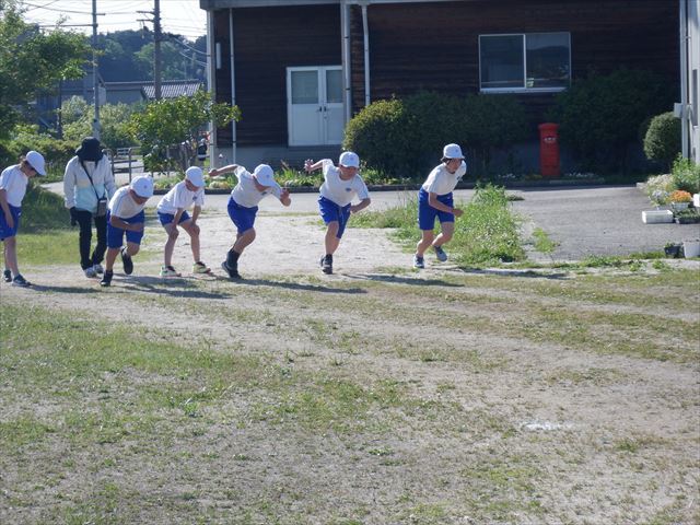 短距離練習