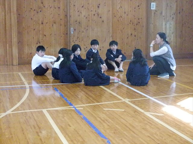 振り返りの様子