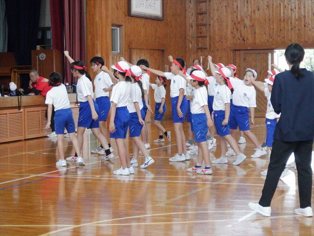 赤組の様子２