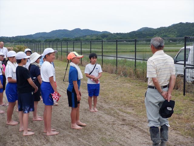 児童代表あいさつ