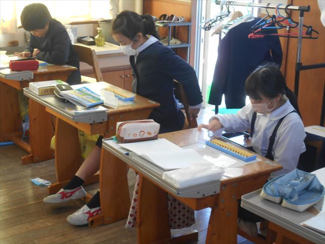学習の様子１