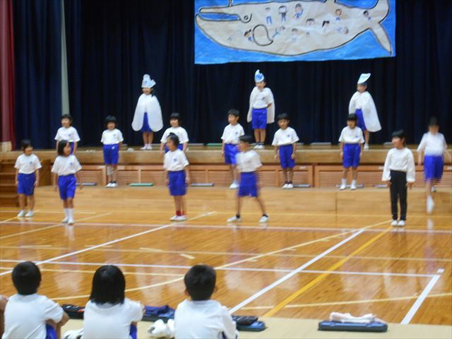 リハーサルの様子１年