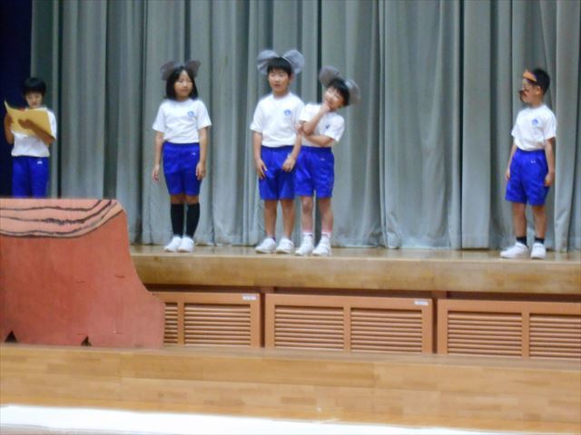リハーサルの様子2年