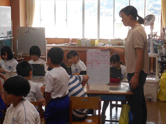 学習の様子２