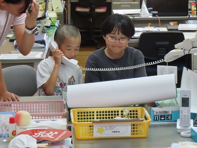 交渉している様子