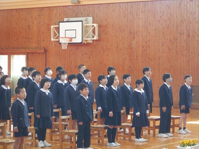 式の様子３