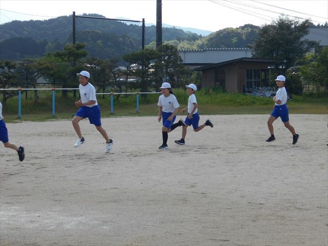長距離走の練習