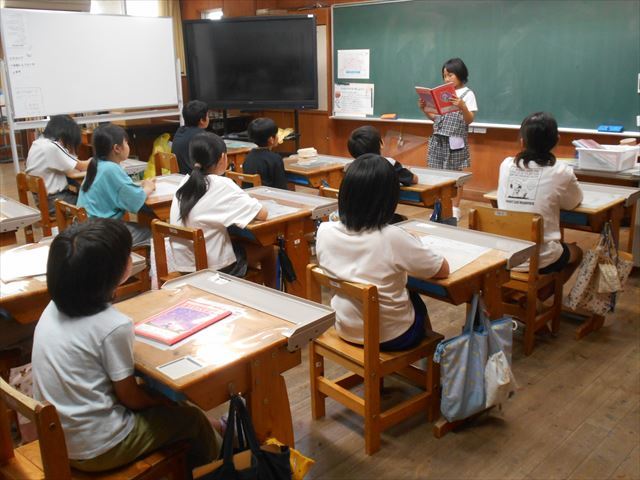 3・4年生の授業の様子１