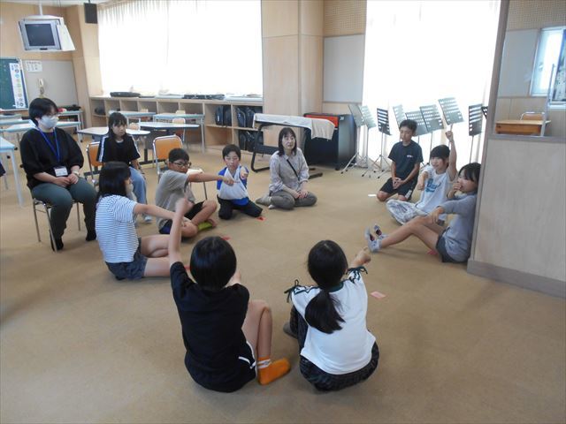室内遊びクラブの様子