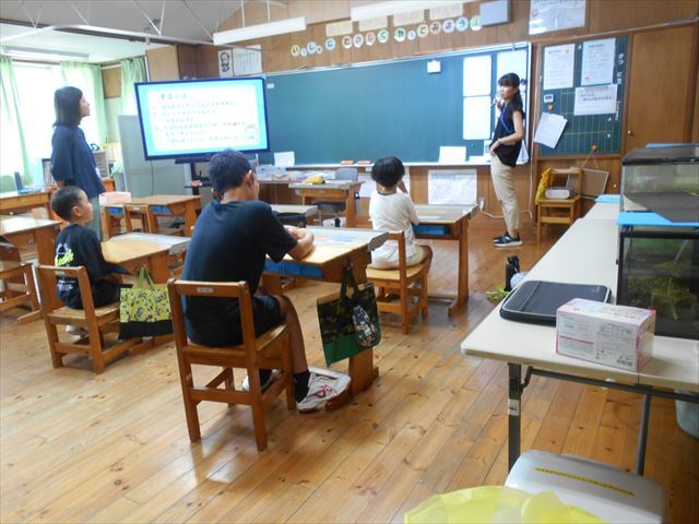 授業の様子なかよし