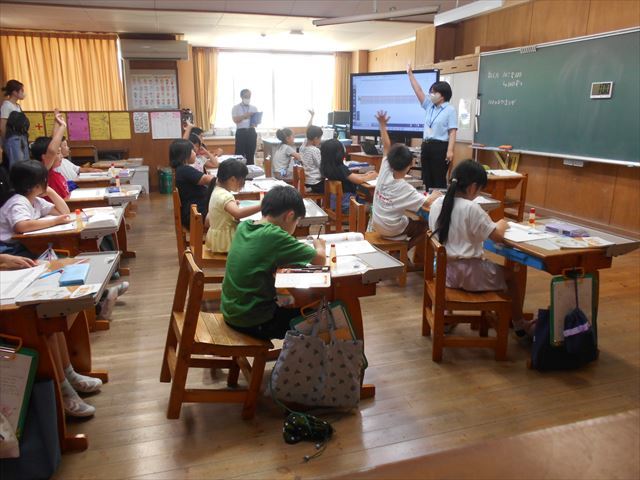 授業の様子２年
