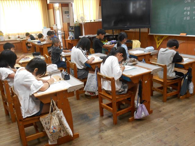 ３・４年生の授業の様子