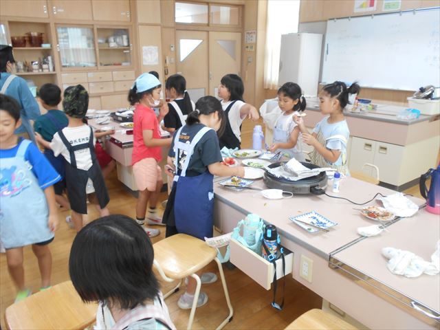 ２年生のパーティーの様子
