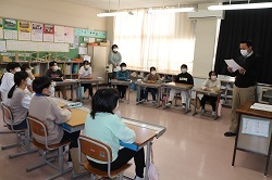 5年生の授業の写真