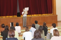 学級編成に係る説明会の写真