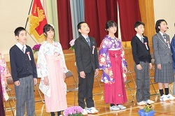 卒業生の写真１