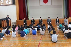 着任式の写真