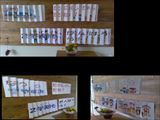 「だまし絵」的な掲示物を３方向から撮りました