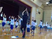 ふれあい運動会の様子です。