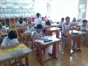 5・6年教室の様子です。