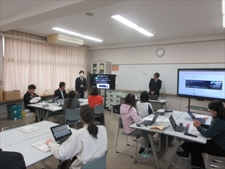 2人の指導主事に教わっています。