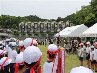 閉会式のあいさつ