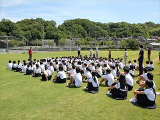 全員避難完了です