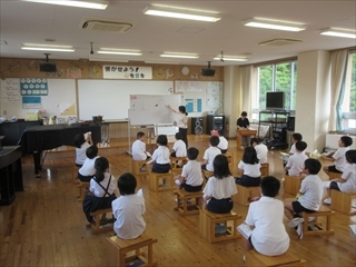 2年生の音楽の学習の様子です