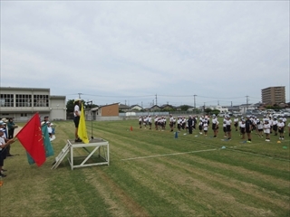 色長の決意表明の練習です。