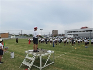 閉会式の様子です。