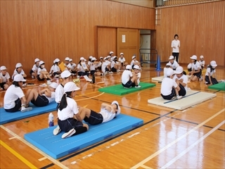 がんばっています。