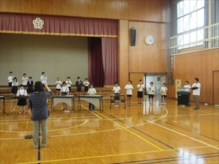 合奏の練習をがんばっています。