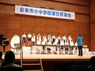合唱の様子です。