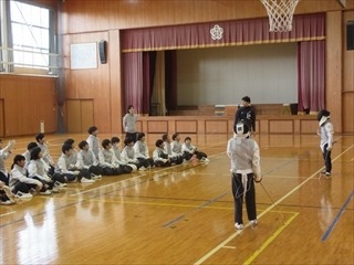 試合の様子です。
