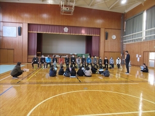 はじめの会の様子です。