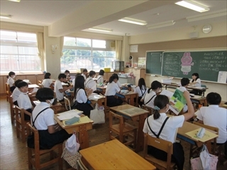 6年生教室の様子です。