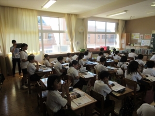 4年生教室の様子
