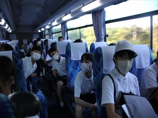 バスの中