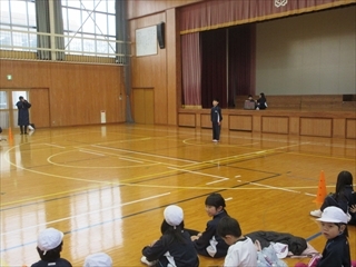 おわりのあいさつです。