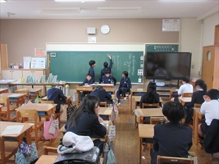 体育委員会の話し合いの様子