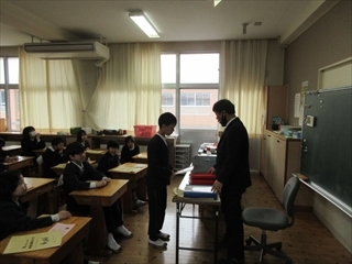 5年s寧教室の様子です。