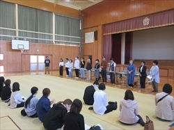 ＰＴＡ総会の様子です