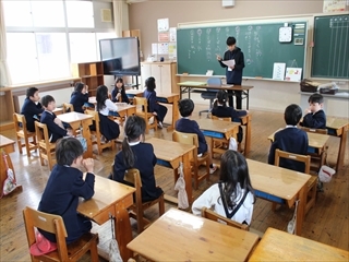 2年生教室の様子です。