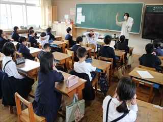 4年生教室の様子です。