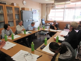 会議の様子です