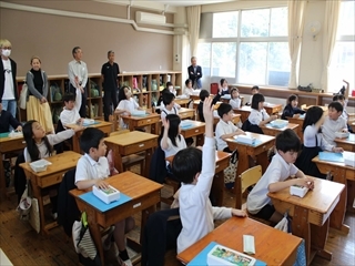 3年生教室の様子です