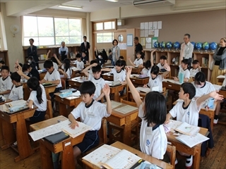 5年生教室の様子です